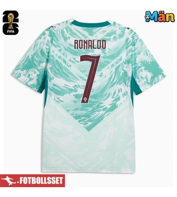 Portugal Cristiano Ronaldo #7 Bortatröja VM 2026 Kortärmad